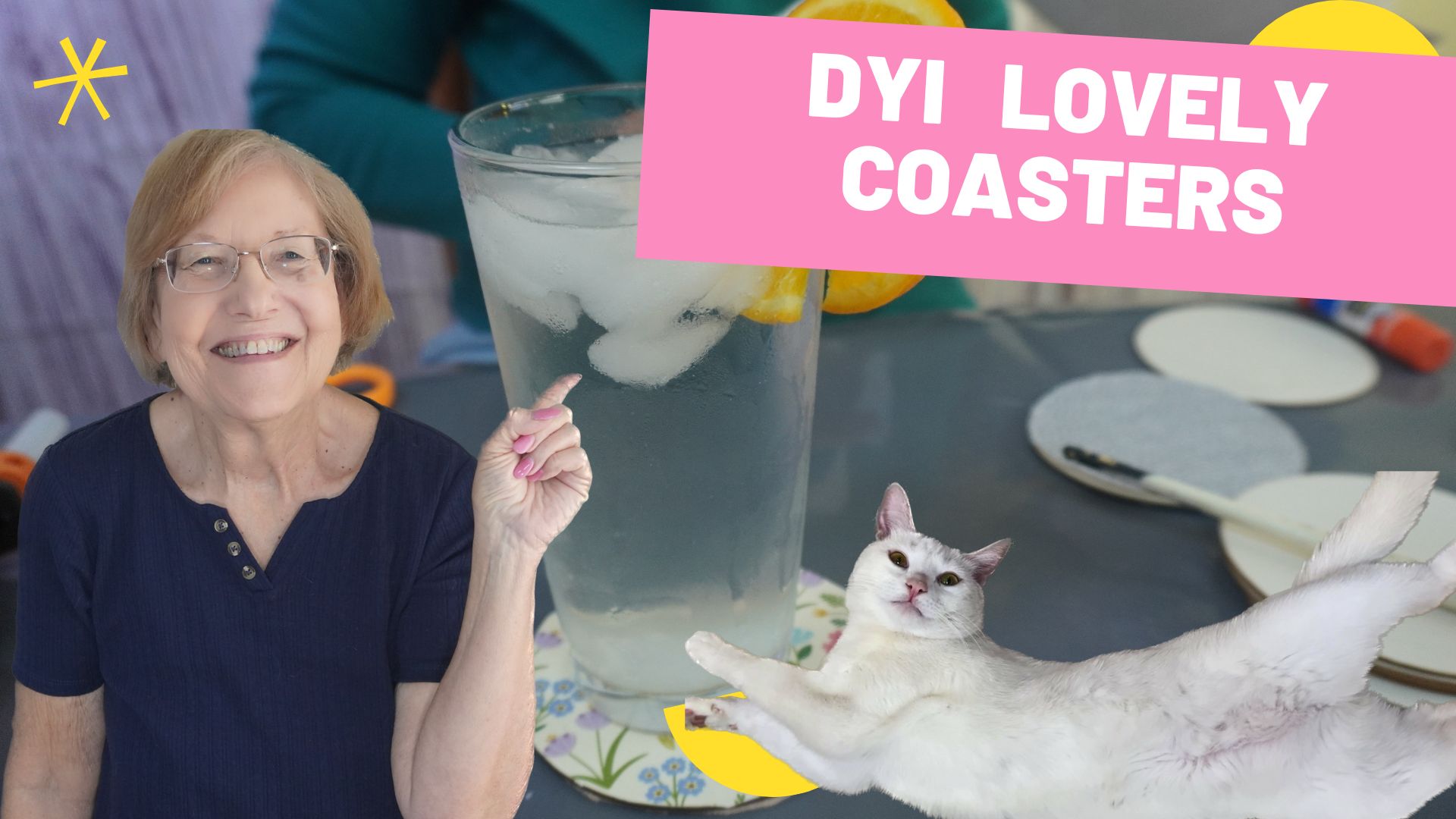 DIY Easy To Create Your Own DYI Lovely Coasters