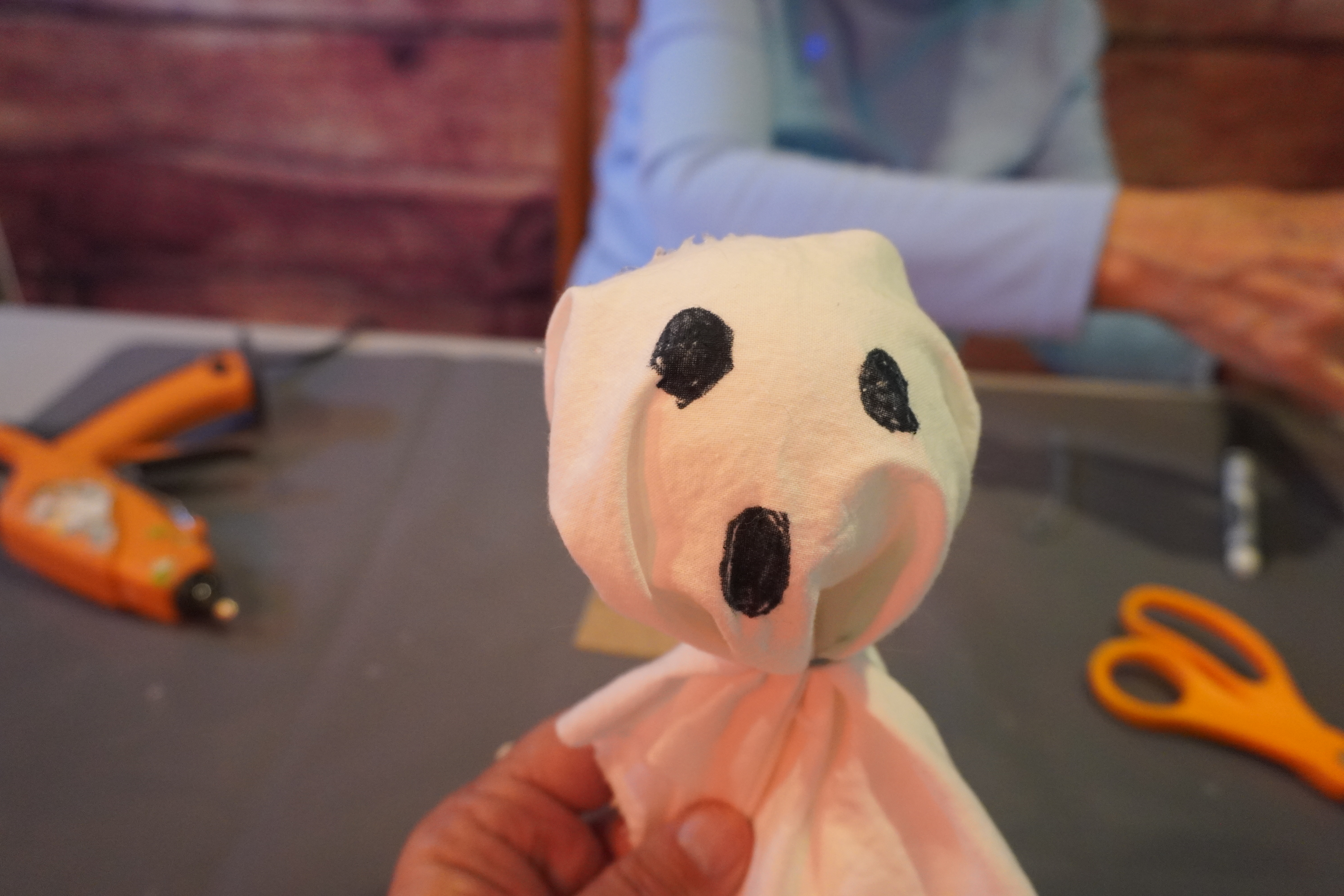 Create a Spooky Halloween Ghost Ball with this Fun DIY Craft