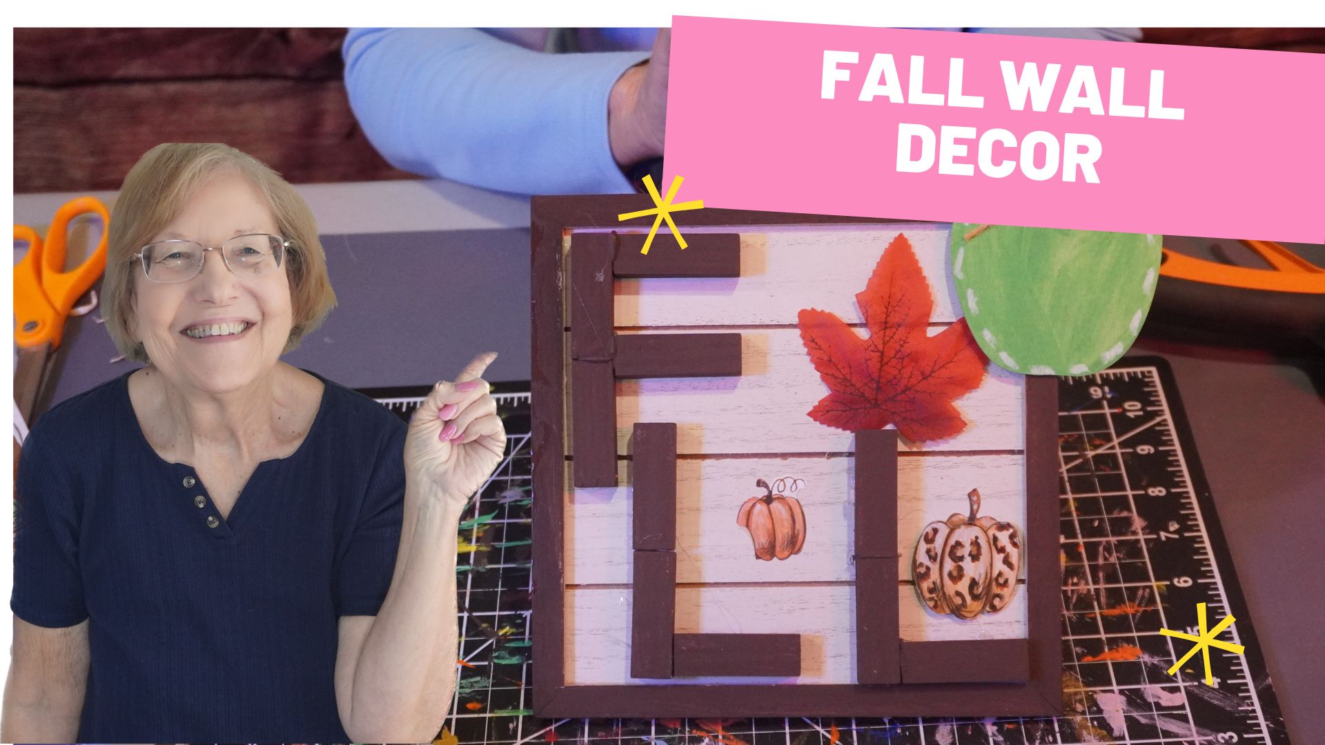 Stunning Fall Wall Decore Easy Craft